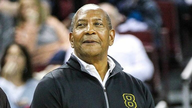 Here is Alex English at a South Carolina game.