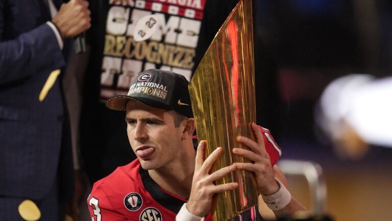 Stetson Bennett Arrested in Dallas for public intoxication.