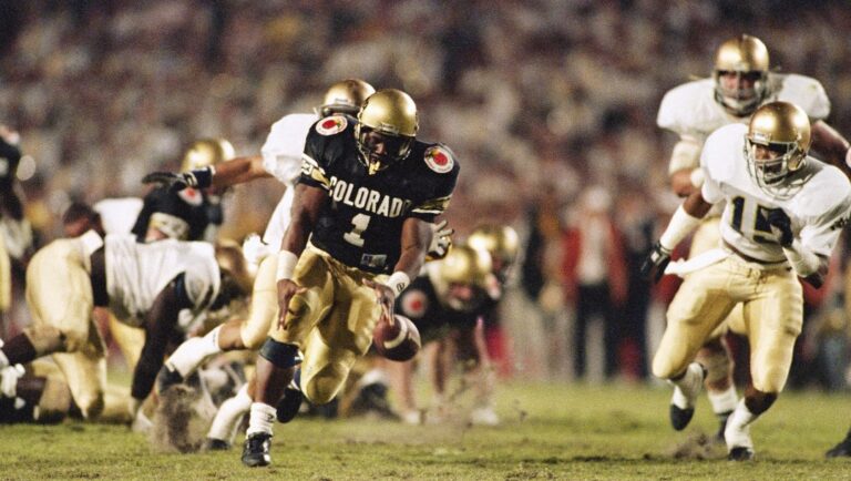 Washington Commanders OC Eric Bieniemy played college football at the University of Colorado.