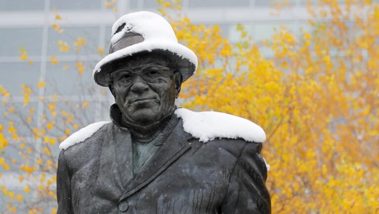 The Lombardi trophy was named after legendary Packers coach Vince Lombardi.