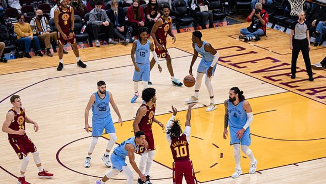 Memphis Grizzlies vs. Cleveland Cavaliers (January 4, 2022).