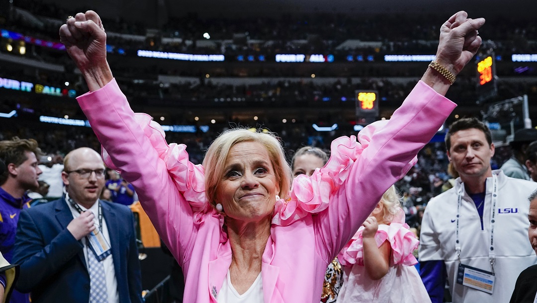 Kim Mulkey was a star point guard at Louisiana Tech from 1980-84.