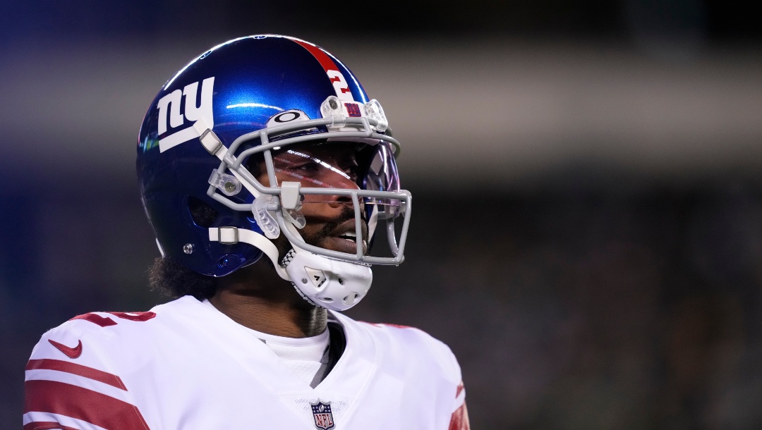 New York Giants quarterback Tyrod Taylor in action during an NFL divisional round playoff football game, Saturday, Jan. 21, 2023, in Philadelphia.