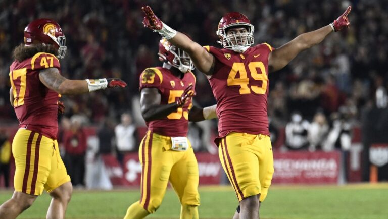 One year after Lincoln Riley moved to USC, the Trojans are near the top of the board in the national championship odds market.