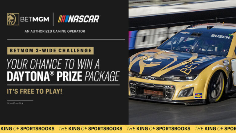 BetMGM NASCAR 3-Wide Challenge