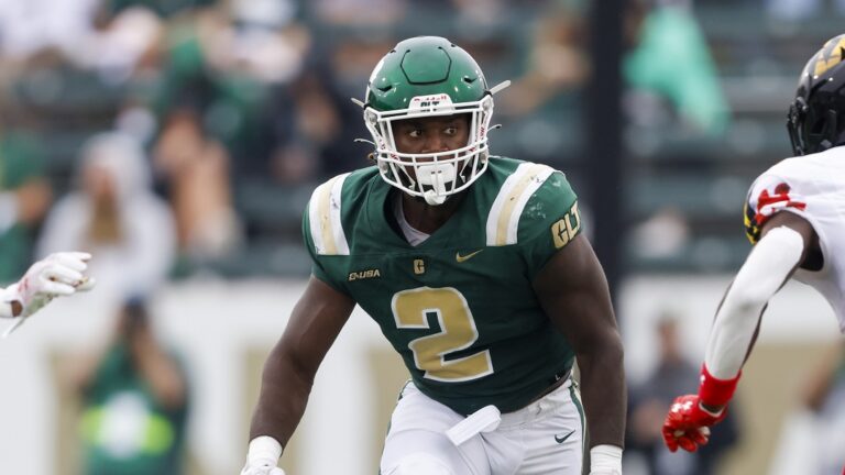 Charlotte running back Calvin Camp in action against Maryland during an NCAA college football game in Charlotte, N.C., Saturday, Sept. 10, 2022.