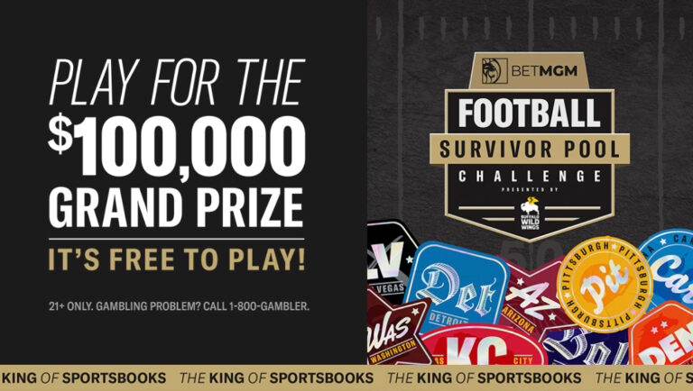 betmgm survivor pool challenge 2023 football