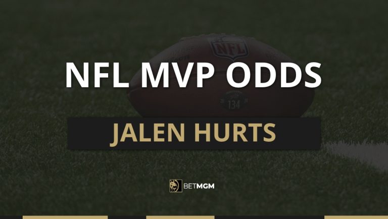 Get the latest Jalen Hurts MVP odds for the 2025-26 NFL season based on prices from the BetMGM online sportsbook.