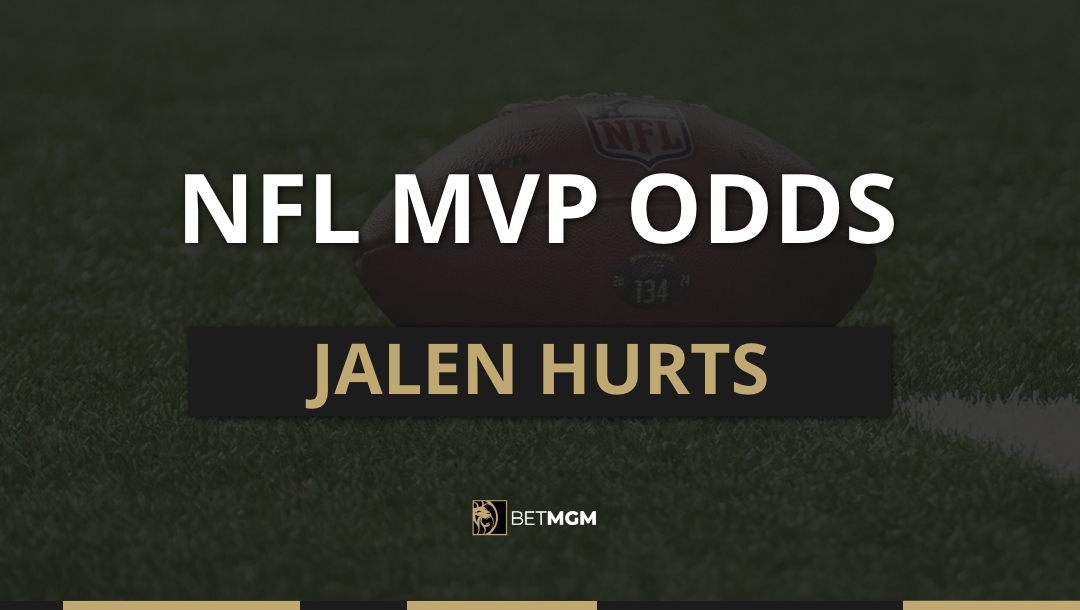 Get the latest Jalen Hurts MVP odds for the 2025-26 NFL season based on prices from the BetMGM online sportsbook.