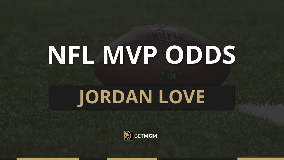 Get the latest Jordan Love MVP odds for the 2025-26 NFL season based on prices from the BetMGM online sportsbook.