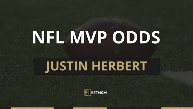 Get the latest Justin Herbert MVP odds for the 2025-26 NFL season based on prices from the BetMGM online sportsbook.