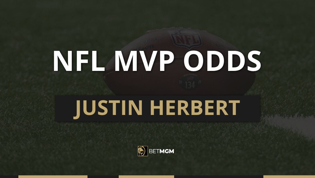 Get the latest Justin Herbert MVP odds for the 2025-26 NFL season based on prices from the BetMGM online sportsbook.