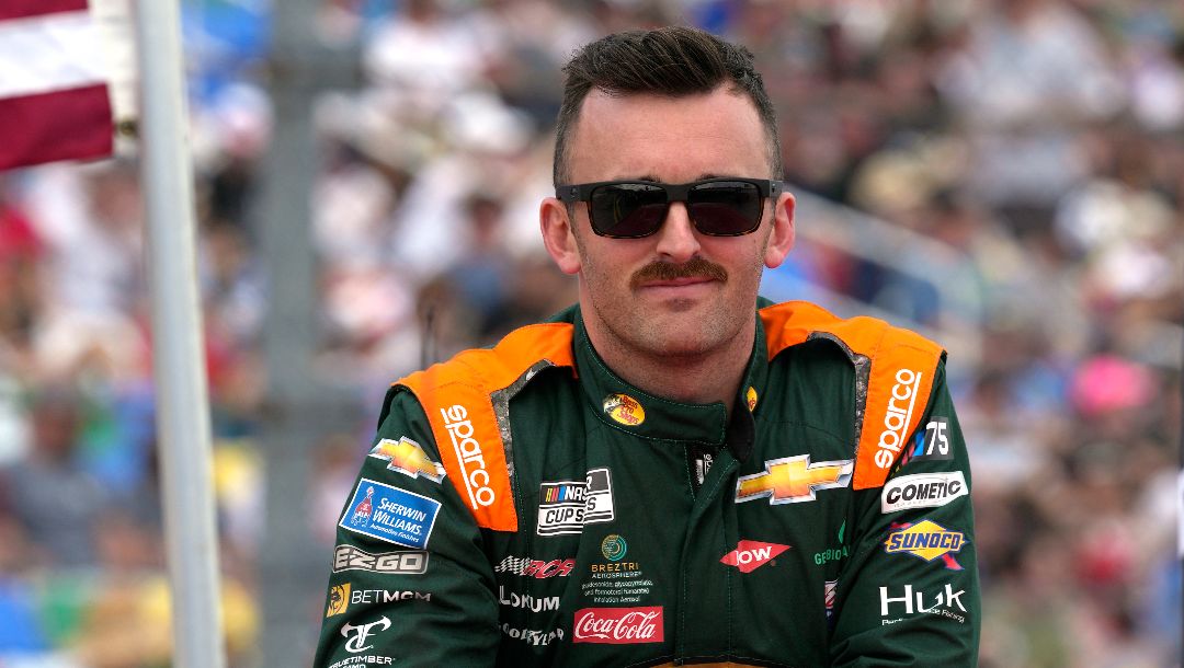 Austin Dillon during driver introductions before the NASCAR Daytona 500 auto race at Daytona International Speedway, Sunday, Feb. 19, 2023, in Daytona Beach, Fla.