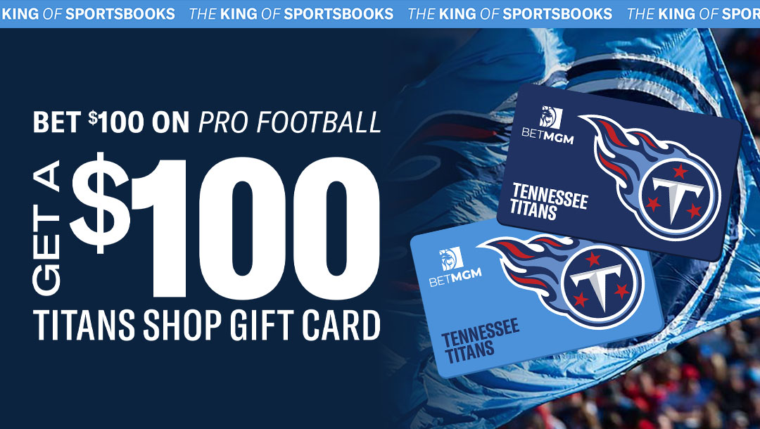 BetMGM Tennessee Titans Promo Gift Cards