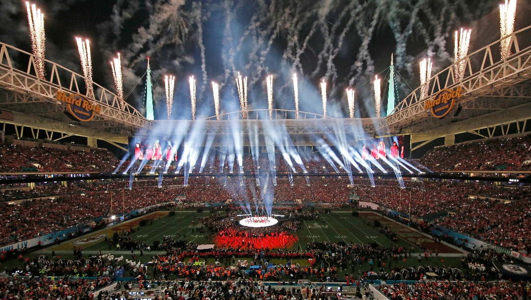 Singer, Shakira performs during the halftime show of the NFL Super Bowl 54 football game between the San Francisco 49ers and Kansas City Chiefs Sunday, Feb. 2, 2020, in Miami Gardens, Fla. The Kansas City Chiefs won 31-20.