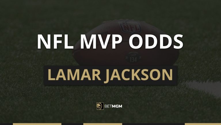 Get the latest Lamar Jackson MVP odds for the 2025-26 NFL season based on prices from the BetMGM online sportsbook.