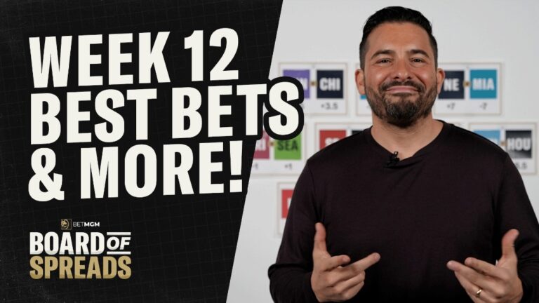 Board of Spreads: Nick Kostos’ Picks for NFL Week 12