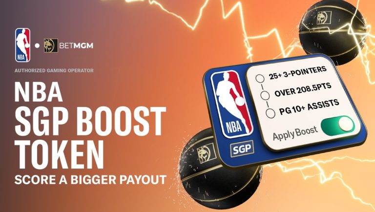 BetMGM NBA Same Game Parlay Boost Token