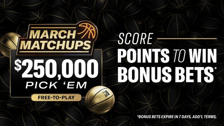 BetMGM March Matchups Pick ‘Em: $250,000 in Bonus Bets