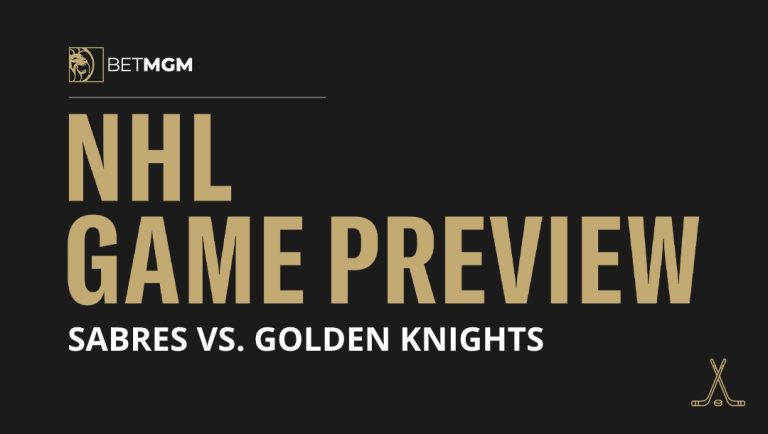 Sabres vs. Golden Knights: NHL Picks, Odds Today