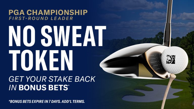 PGA Championship Promo: First-Round Leader No Sweat Token