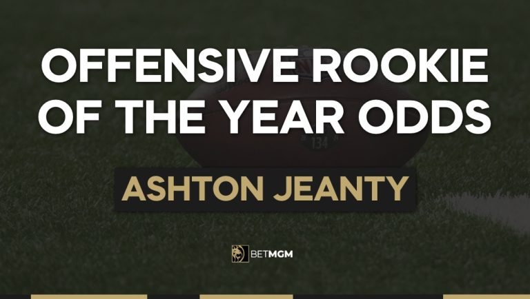 Ashton Jeanty Odds To Win Offensive Rookie of the Year
