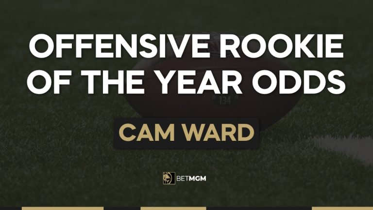Cam Ward Odds To Win Offensive Rookie of the Year