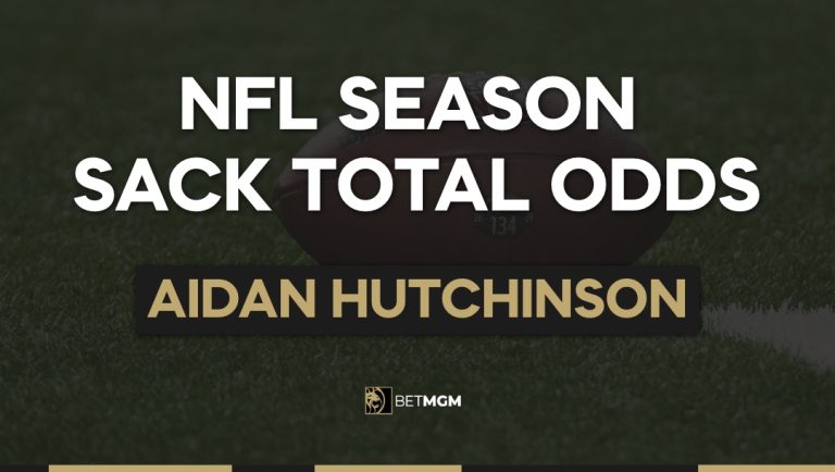 Aidan Hutchinson Sacks This Season: Over/Under Odds