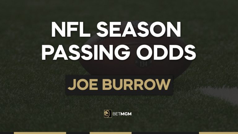 Joe Burrow Yards & TDs This Season: Passing Odds