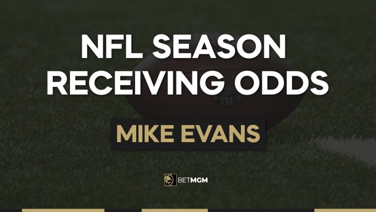 Mike Evans Yards & TDs This Season: Receiving Odds