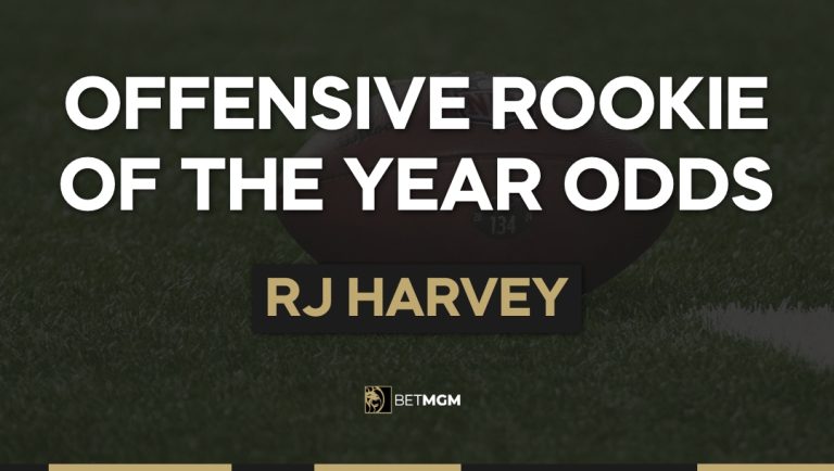 RJ Harvey Odds To Win Offensive Rookie of the Year