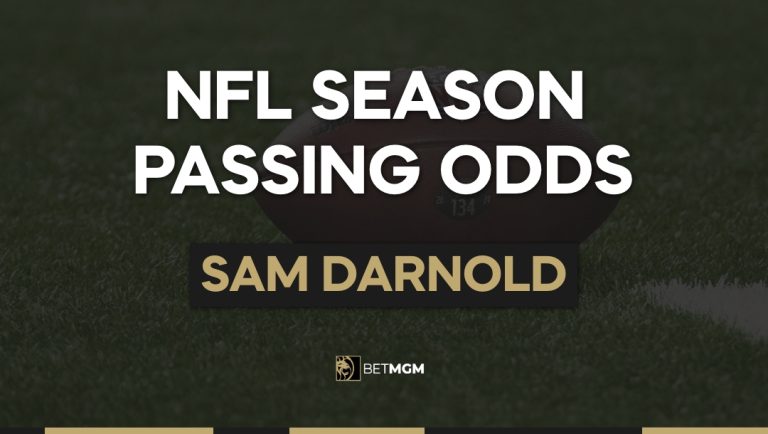 Sam Darnold Yards & TDs This Season: Passing Odds