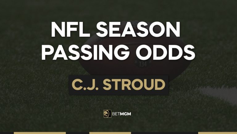 C.J. Stroud Yards & TDs This Season: Passing Odds