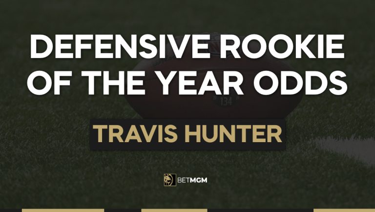 Travis Hunter Odds To Win Defensive Rookie of the Year