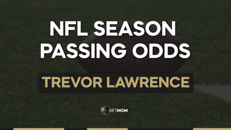 Trevor Lawrence Yards & TDs This Season: Passing Odds