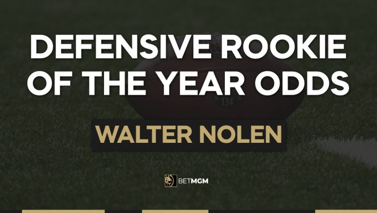 Walter Nolen Odds To Win Defensive Rookie of the Year