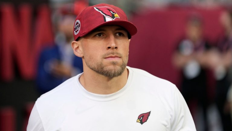 Arizona Cardinals defensive coordinator Nick Rallis walks on the field prior to an NFL football game against the San Francisco 49ers Sunday, Jan. 5, 2025, in Glendale, Ariz. The Cardinals won 47-24.