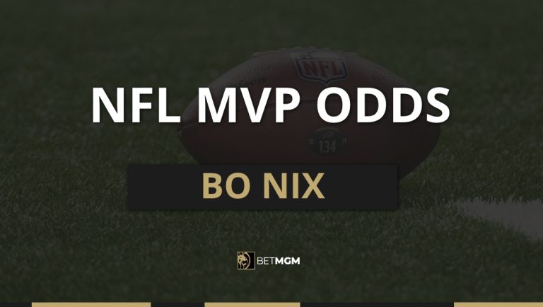 Get the latest Bo Nix MVP odds for the 2025-26 NFL season based on prices from the BetMGM online sportsbook.