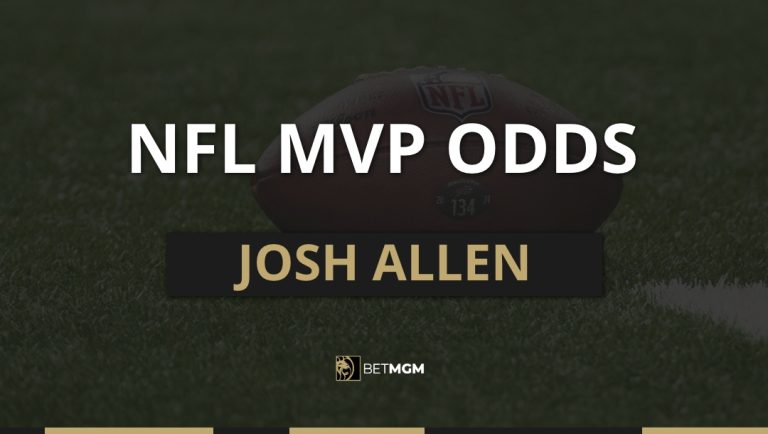 Get the latest Josh Allen MVP odds for the 2025-26 NFL season based on prices from the BetMGM online sportsbook.