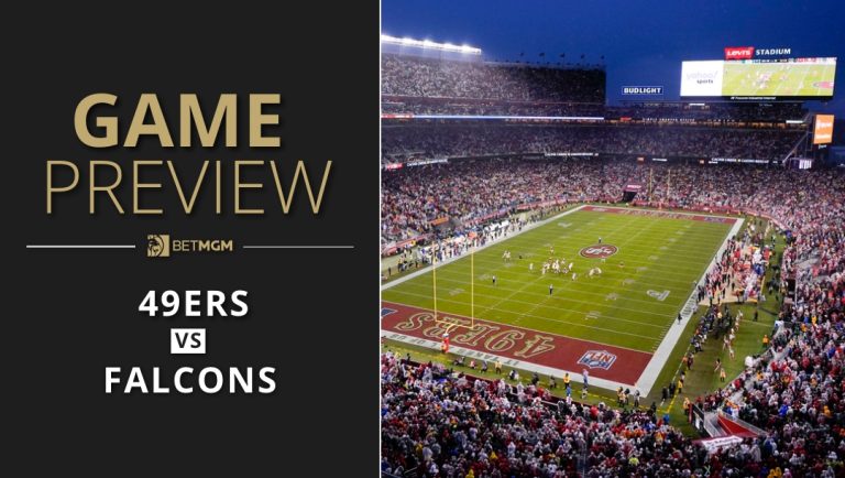See the latest NFL Week 7 odds, picks and predictions for 49ers vs. Falcons on October 19 at Levi’s Stadium.