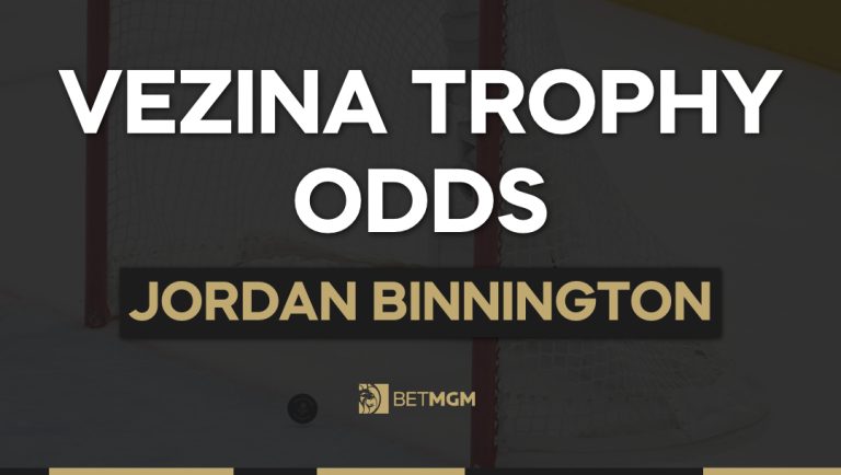 Jordan Binnington Odds To Win Vezina Trophy