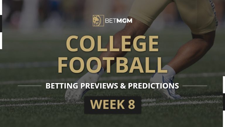 College Football Predictions & Best Bets for Week 8