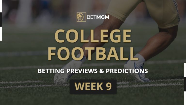 College Football Predictions & Best Bets for Week 9