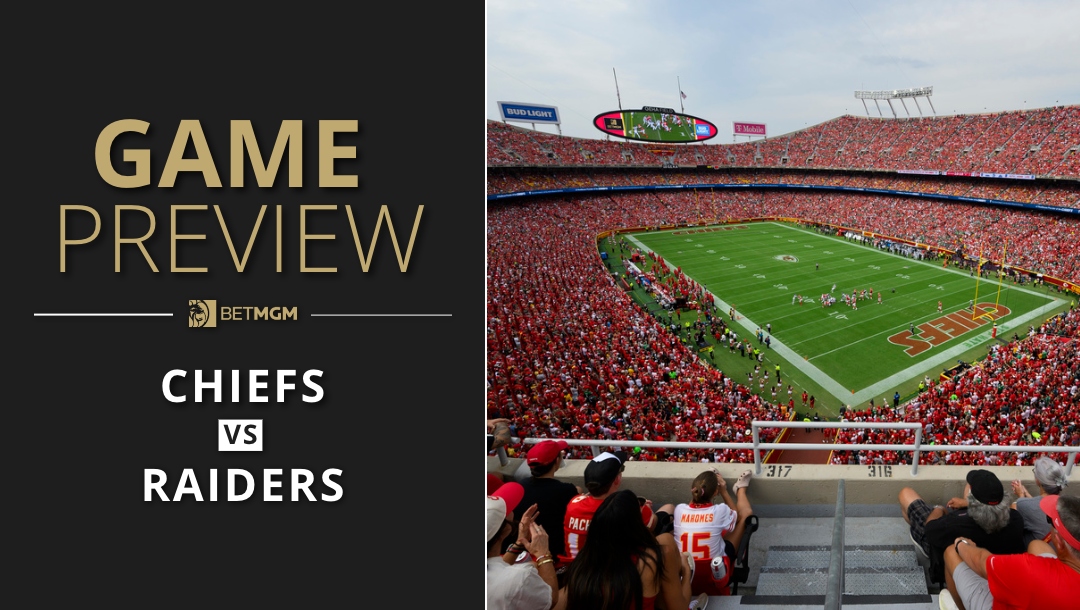 See the latest NFL Week 7 odds, picks and predictions for Chiefs vs. Raiders on October 19 at GEHA Field at Arrowhead Stadium.