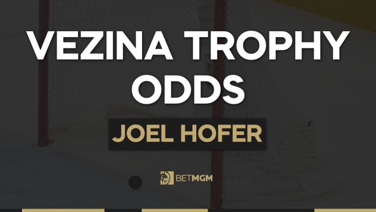 Joel Hofer Odds To Win Vezina Trophy