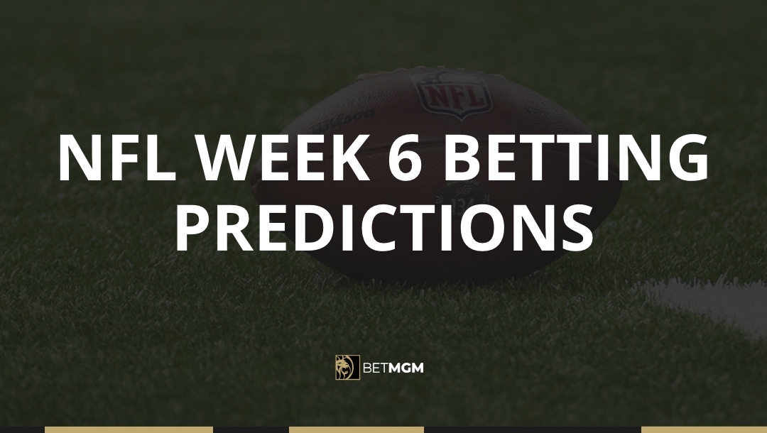 Get my NFL expert picks for Week 6 of the 2025 NFL season, including an against the spread bet for Chiefs vs Lions on SNF.