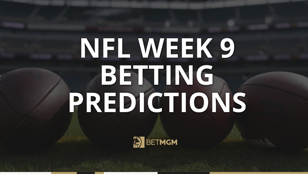 Get my NFL expert picks for Week 9 of the 2025 NFL season, including a team total prediction for Broncos at Texans.