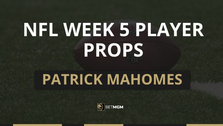 Get a list of Patrick Mahomes’s player props for Week 5’s matchup against the Jaguars, including passing yards and touchdowns.