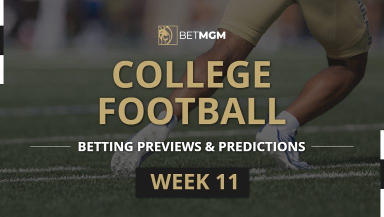 College Football Predictions & Best Bets for Week 11