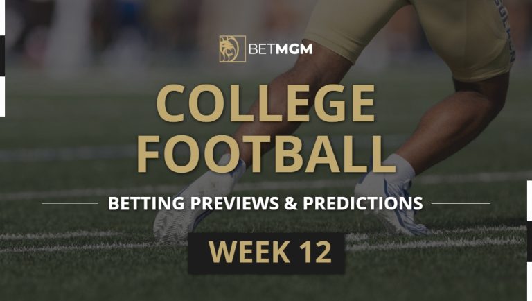 College Football Predictions & Best Bets for Week 12